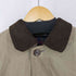 バラクータ BARACUTA 裏地チェック 襟切替スエード ハーフコート メンズ import:L