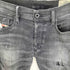 ディーゼル DIESEL TEPPHAR SLIM CARROT ダメージ加工 ストレッチ スキニー デニム パンツ メンズ W29 L30
