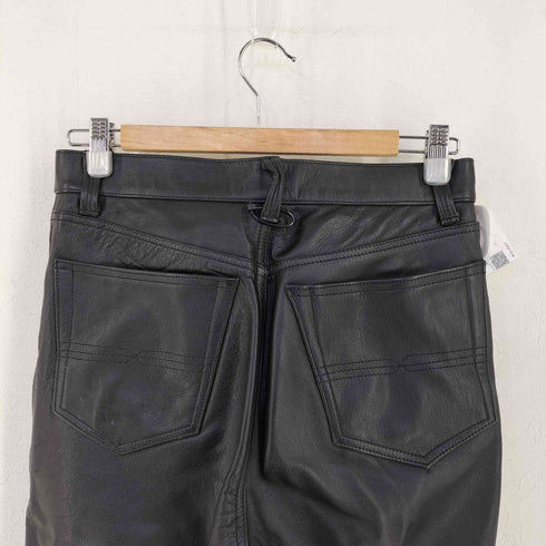 ジュンメン JUN MEN 旧タグ カウレザー ストレートパンツ メンズ JPN:M