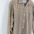 ザデイオンザビーチ THE DAY ON THE BEACH PJ's Camp Shirt シェルボタン オープンカラー コットンチェックL/Sシャツ メンズ