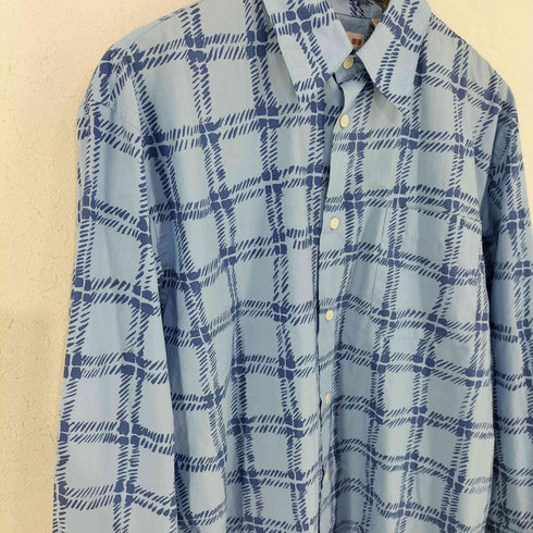 ユニクロ UNIQLO オーバーサイズプリントシャツ メンズ JPN:M
