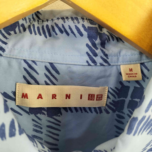 ユニクロ UNIQLO オーバーサイズプリントシャツ メンズ JPN:M