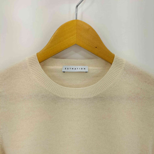 エストネーション ESTNATION カシミヤ100% L/S ニット レディース 38