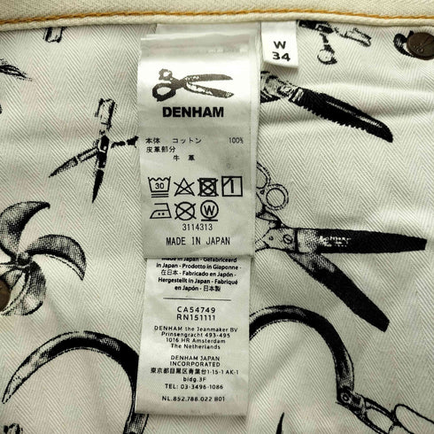 デンハム DENHAM RAZOR SLIM FIT MIJV2DS デニムパンツ メンズ 34X32