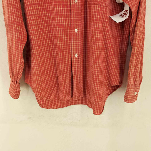 シュガーケーン SUGAR CANE 片ポケ ラウンドヘム BDチェックシャツ メンズ JPN:L 16-16 1/2