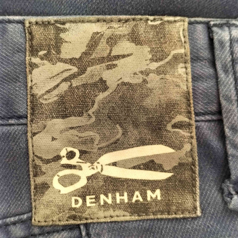 デンハム DENHAM TOKYO DROP CARROT FIT リペア加工 キャロット パンツ メンズ 33X34
