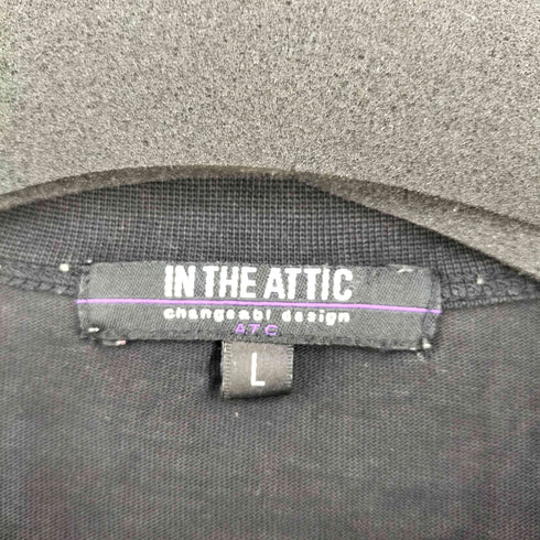 インザアティック In The Attic スカル 英字プリント テープロンT メンズ JPN:L