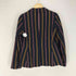 ブルックスブラザーズレッドフリース BROOKS BROTHERS REDFLEECE ストライプ2Bテーラードジャケット レディース US:6