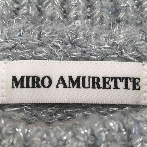 MIRO AMURETTE グリッターケーブルニット sweet レディース FREE