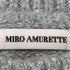 MIRO AMURETTE グリッターケーブルニット sweet レディース FREE