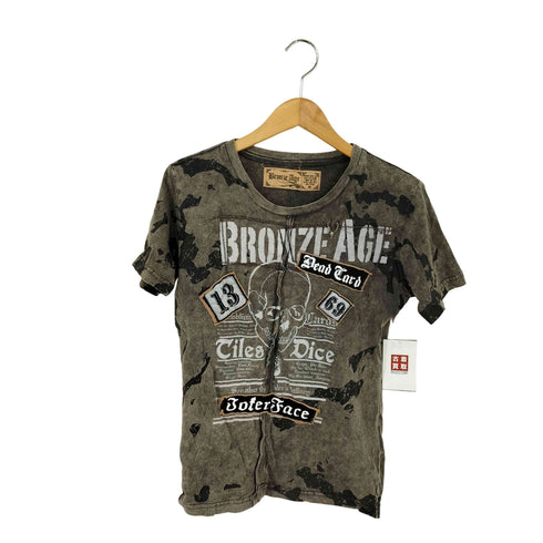 Bronse Age スカルチャーム コーティングプリント S/S TEE メンズ JPN:M