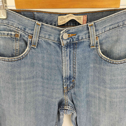 リーバイス Levis 00S 527 ボタン裏 740 刻印 LOW BOOT CUT ローブーツカット ジップフライ 5ポケット デニム パンツ 2008年製 メンズ W:33 L:32