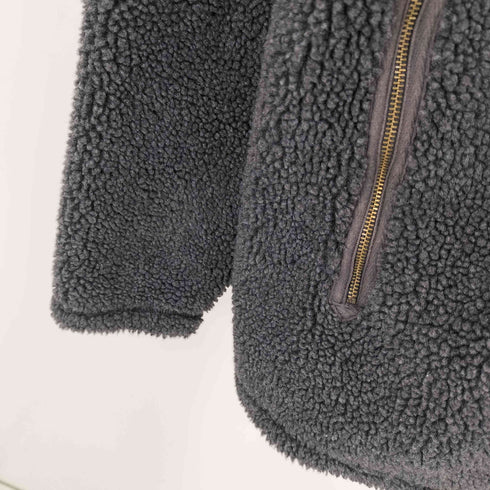 オールドネイビー OLD NAVY ラグラン ボアフリースジャケット メンズ import:XL