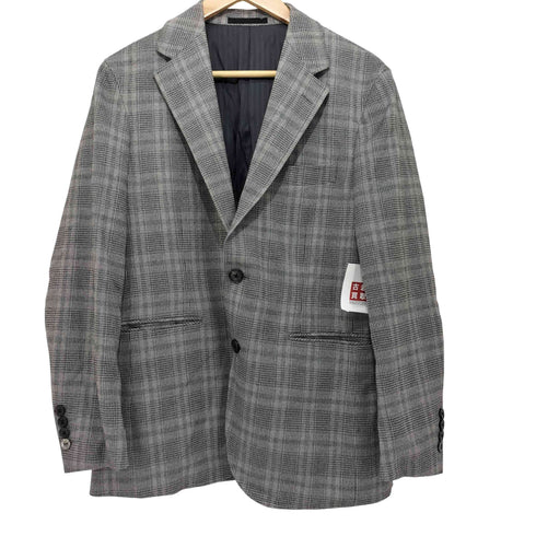 メンズビギ MENS BIGI TRグレンチェックストレッチ起毛テーラードジャケット メンズ 01