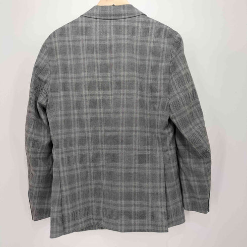 メンズビギ MENS BIGI TRグレンチェックストレッチ起毛テーラードジャケット メンズ 01
