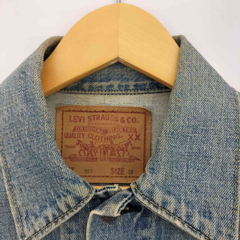 リーバイス Levis 90s 日本製 557 3rd デニムトラッカージャケット メンズ 38
