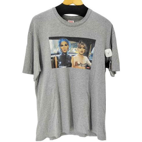 シュプリーム Supreme 17SS NAN GOLDIN MISTY AND JIMMY TEE メンズ import:M