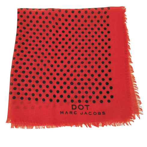 マークジェイコブス MARC JACOBS ドット柄スカーフ レディース