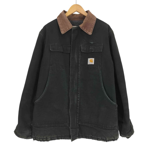 カーハート Carhartt 90S TRADITIONAL COAT トラディショナルコート ワークジャケット ダック地 襟コーデュロイ 袖リブ メンズ