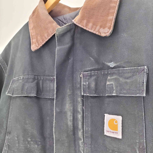 カーハート Carhartt 90S TRADITIONAL COAT トラディショナルコート ワークジャケット ダック地 襟コーデュロイ 袖リブ メンズ
