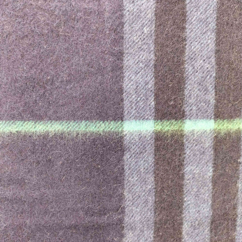 バーバリー BURBERRY チェック柄フリンジマフラー レディース