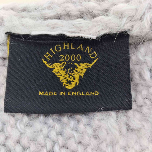 ハイランド HIGHLAND ケーブルニットスヌード メンズ