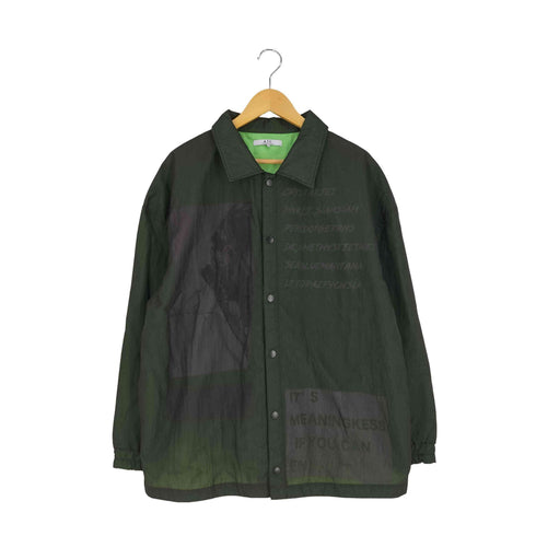 A.T.C in the attic homme シースルーメッシュコーチジャケット メンズ JPN:M