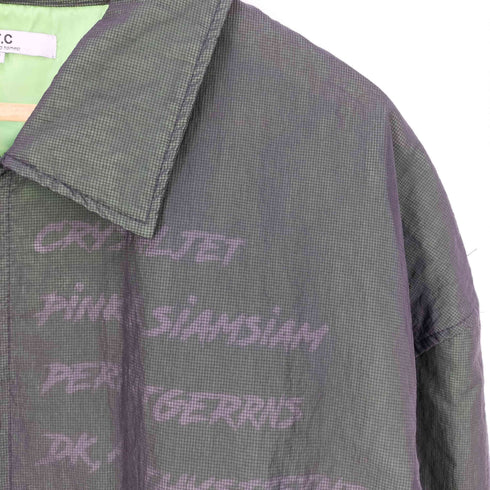 A.T.C in the attic homme シースルーメッシュコーチジャケット メンズ JPN:M