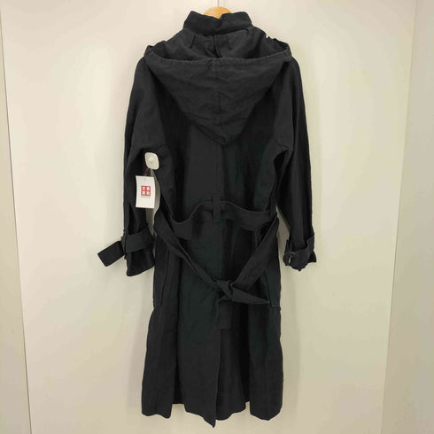 イザベルマランエトワール ISABEL MARANT ETOILE ステッチデザイン比翼フーデットコート レディース 36