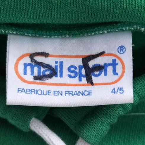 mail sport フランス製 両面プリント ハイネック スウェット メンズ 4/5