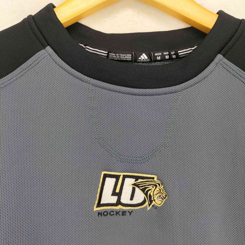 アディダス adidas HOCKEY ロゴ刺繍裏地フリーススウェット メンズ JPN:M