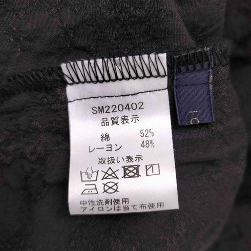 イチ ICHI 襟元フリル刺繍デザインワンピース レディース