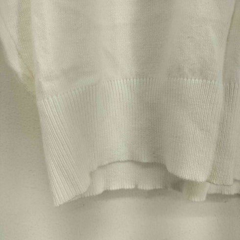 rest&recreation クロップドワンポイントニット レディース import:L