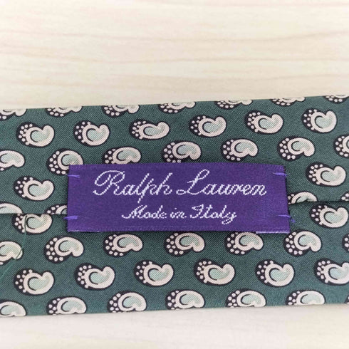 ラルフローレンパープルレーベル RALPH LAUREN PURPLE LABEL ペイズリー柄ネクタイ メンズ