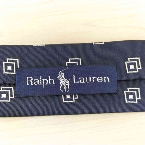 ポロラルフローレン POLO RALPH LAUREN 総柄シルクネクタイ メンズ