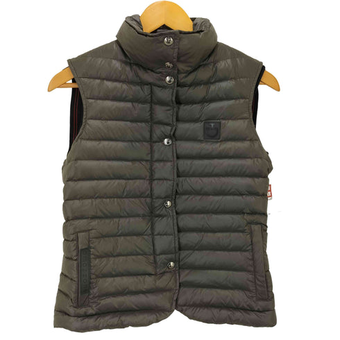 Cavalleria Toscana イタリア製 ロゴパッチダウンベスト レディース import:S