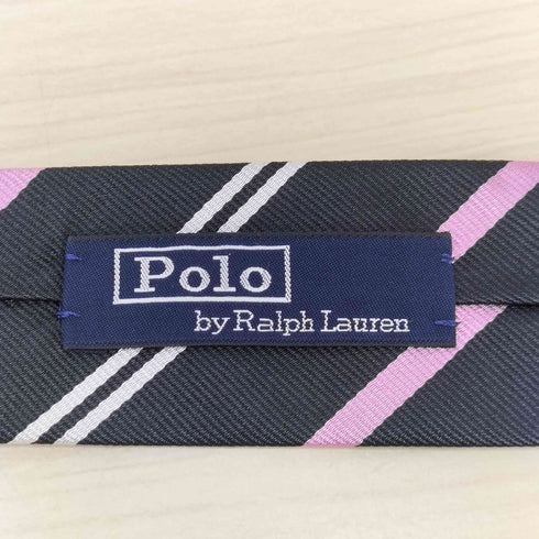 ポロバイラルフローレン Polo by RALPH LAUREN ストライプ柄ネクタイ メンズ