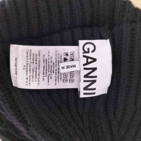 ガニー Ganni ニットベレー帽 レディース ONE SIZE