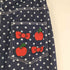 EAHO フロントロゴ刺繍 ドットデニムパンツ レディース JPN:M