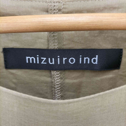 ミズイロインド mizuiro ind ダブルヘムロングワンピース レディース ONE SIZE
