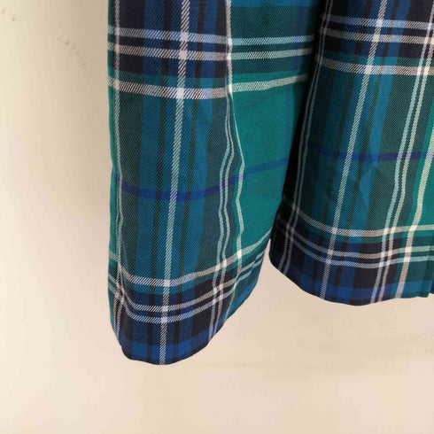 ブルーレーベルクレストブリッジ BLUE LABEL CRESTBRIDGE チェックスカートドッキングワンピース レディース JPN:38