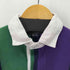 ギャップ Gap 90-00S OLD マルチカラー L/S ポロシャツ メンズ import:M