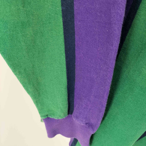ギャップ Gap 90-00S OLD マルチカラー L/S ポロシャツ メンズ import:M