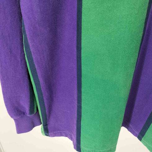 ギャップ Gap 90-00S OLD マルチカラー L/S ポロシャツ メンズ import:M