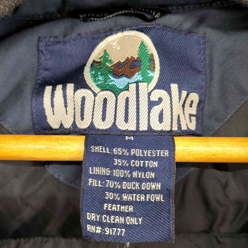 WOODLAKE 90s ダックダウン ダウンベスト メンズ JPN:M