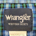 ラングラー Wrangler チェック柄フロント刺繍ウエスタンシャツ メンズ JPN:XXL