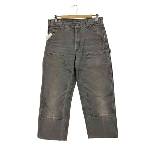 カーハート Carhartt ワンポイントロゴ ダブルニー ダック地 ペインターパンツ メンズ 33×32