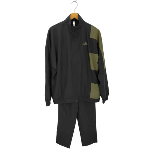 アディダス adidas カラーブロック トラックスーツ パンツ セットアップ メンズ L
