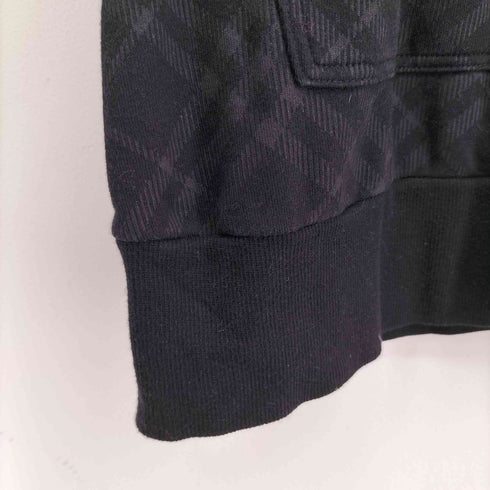 バーバリーブルーレーベル BURBERRY BLUE LABEL チェックフーデットパーカー レディース JPN:38
