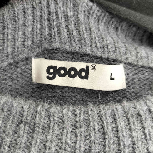 good 立体ボール クルーネックニット メンズ JPN:L
